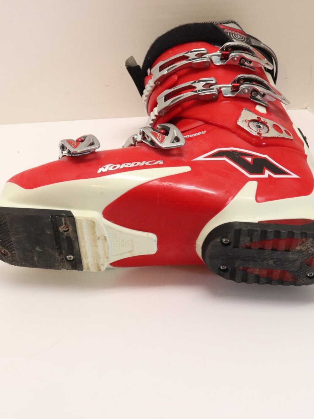 Nordica Speedmachine 8 Red Mens Ski Boots Size 28.0 28.5 US 10 10.5 BSL 325mm - Picture 14 of 14